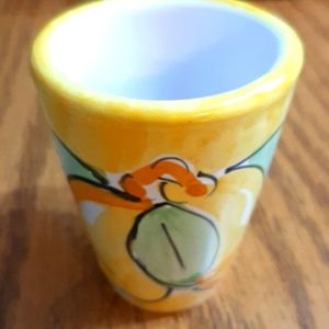 Ceramic Shot Glass from Positano Italy